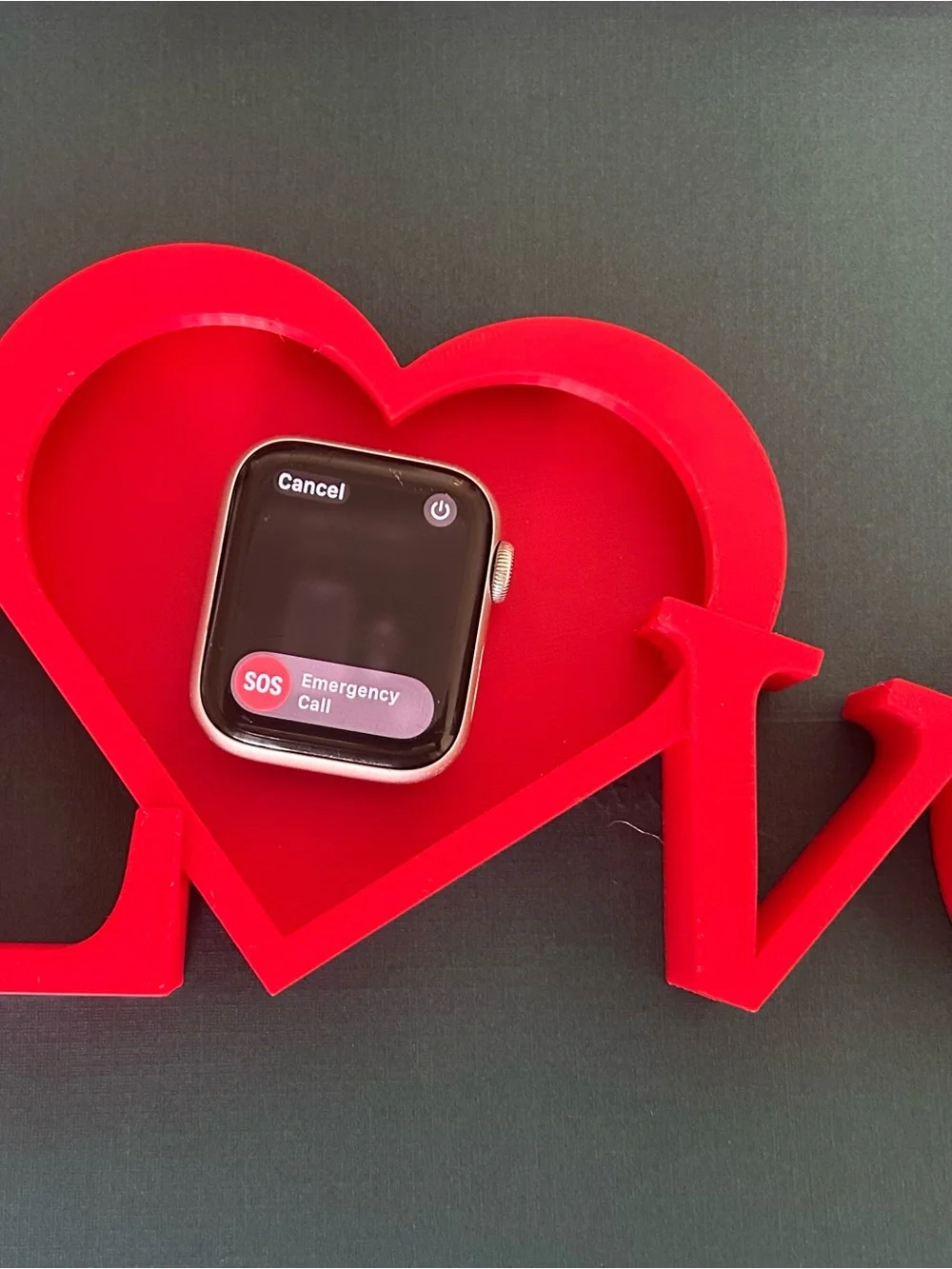 Apple Watch Silver Case with Black Display 🖤